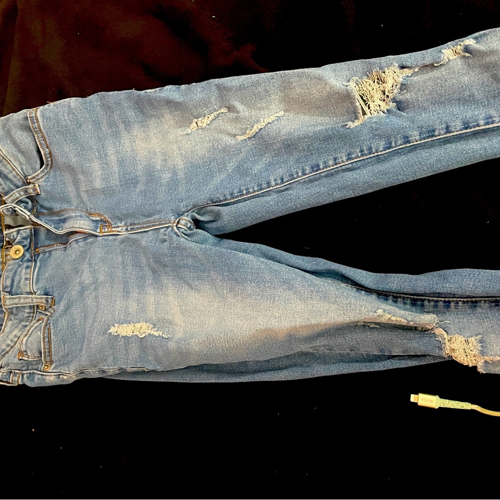SONG ripped jeans